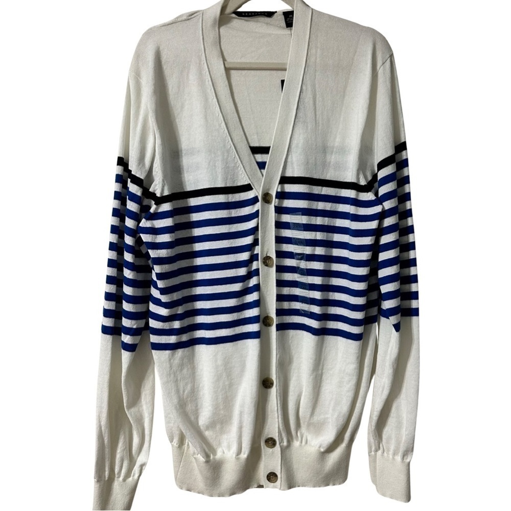 Sean John Dead stock NWT Mens 2X button down cardigan